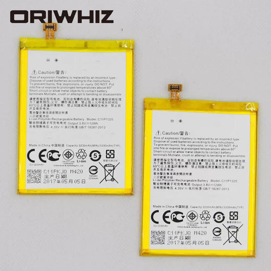 ZenFone 6 C11P1325 internally replaced 3230mah lithium polymer battery - ORIWHIZ